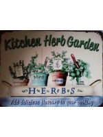 metalen_wandbord_kitchen_herbs
