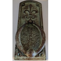 gietijzer_deurklopper_gemeleerd_groen_franse_lelie_1b