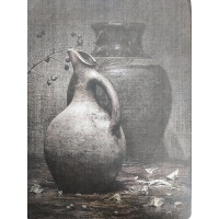 kartonnen_deco_bordje_sobere_kruiken_in_grijs_zwart