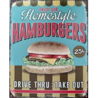metalen_wandbord_enjoy_homestyle_our_hamburgers
