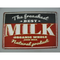 metalen_wandbord_freshest_milk