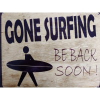 metalen_wandbord_gone_surfing