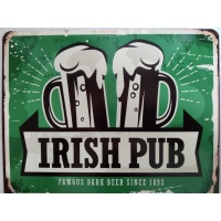 metalen_wandbord_groen_irish_pub