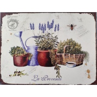 metalen_wandbord_lavendel_la_provence