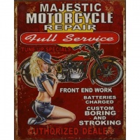 metalen_wandbord_motor_majestic_motorcycle_repair