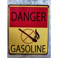 metalen_wandbord_tekst_danger_gasoline_1